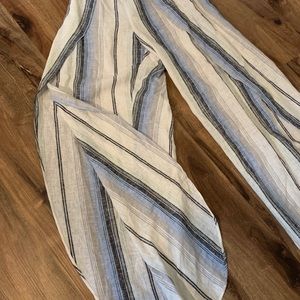 Gorgeous linen wide leg trousers